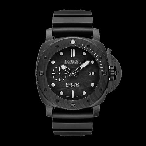 panerai marina militare carbotech|panerai submersible carbotech 47mm.